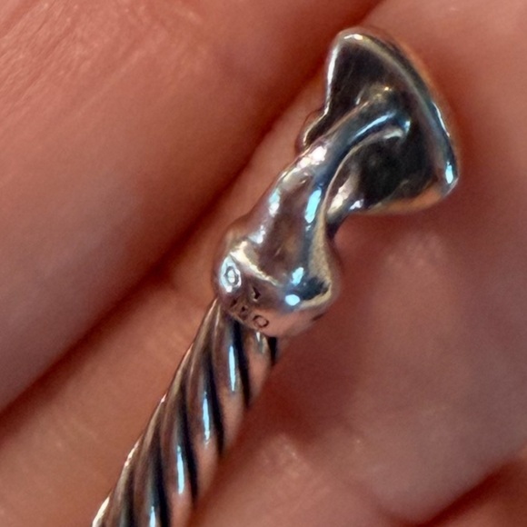 David Yurman Classic Cable Heart Station Bracelet - Picture 5 of 15